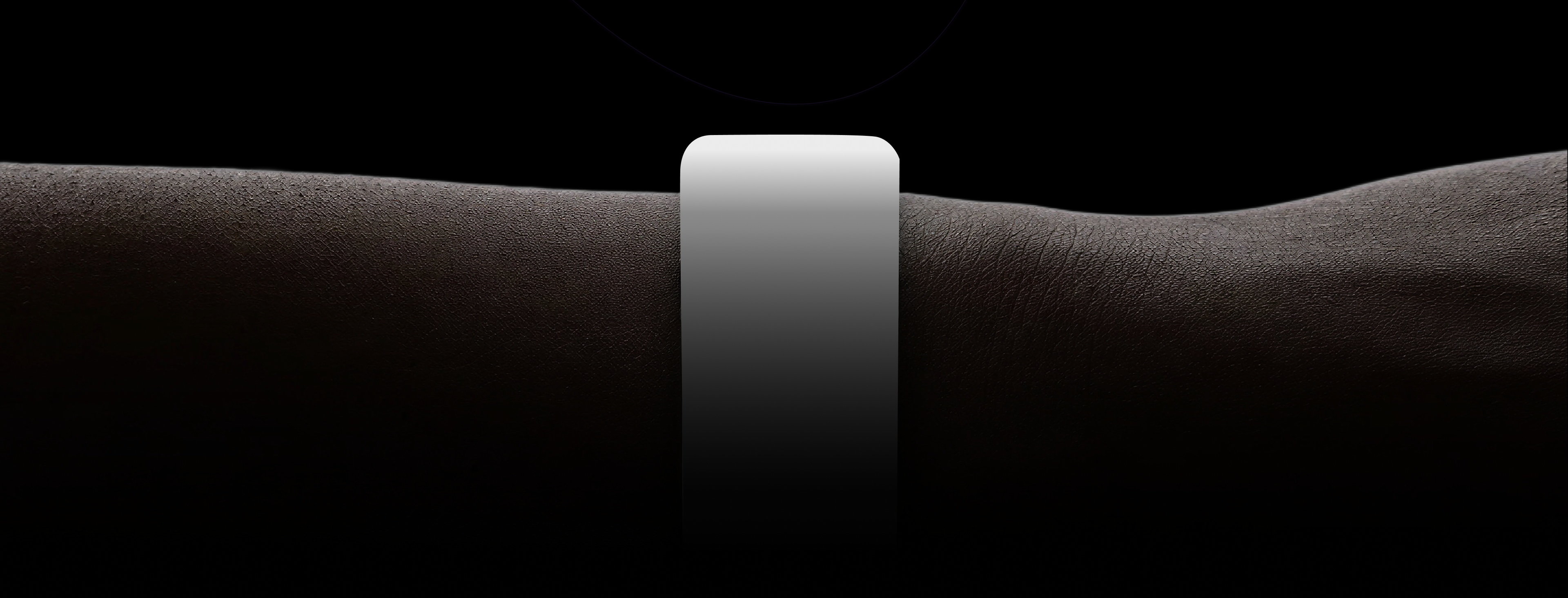 OMNIBAND resting against the wrist