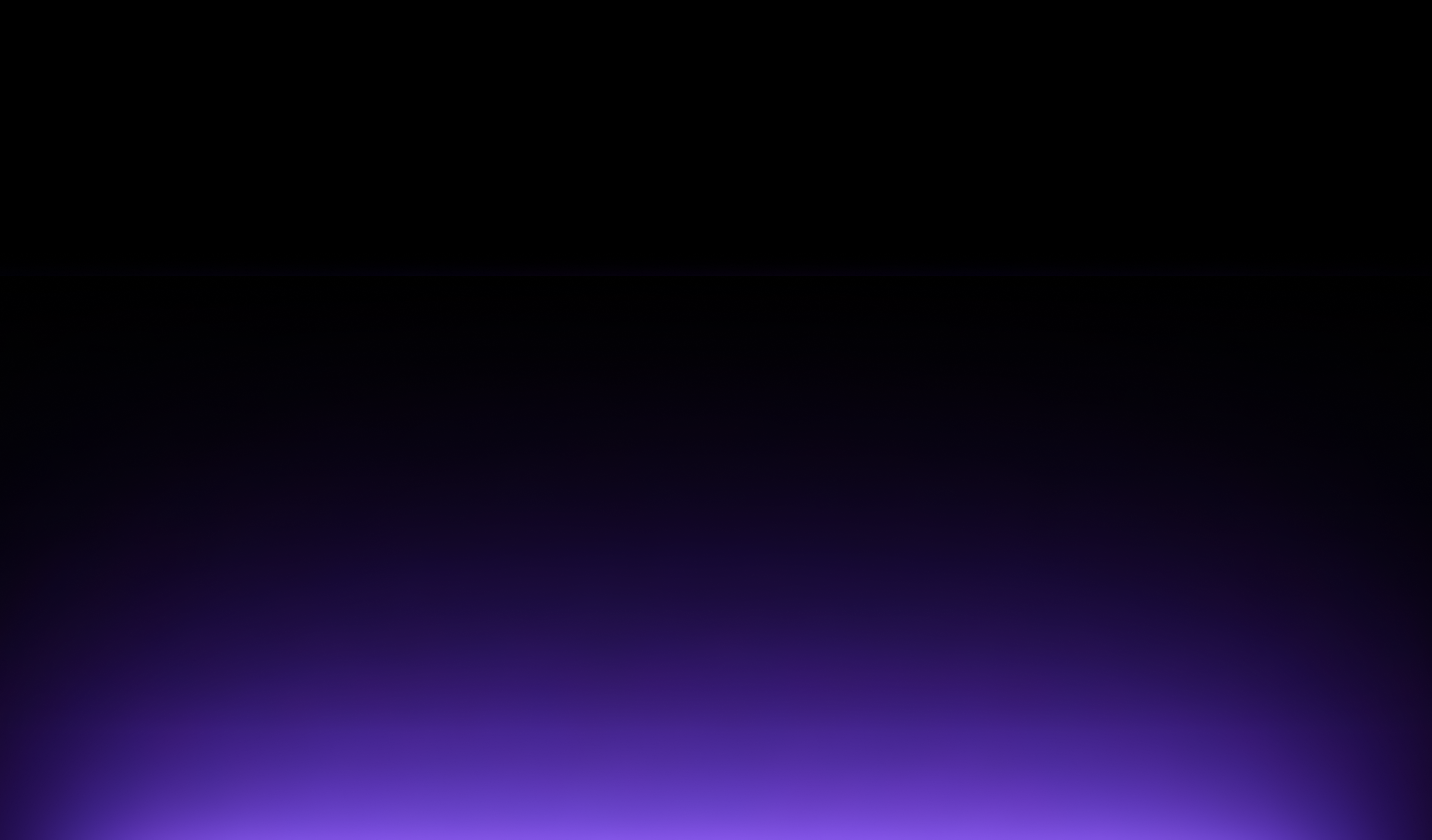 Purple light representing open collaboration