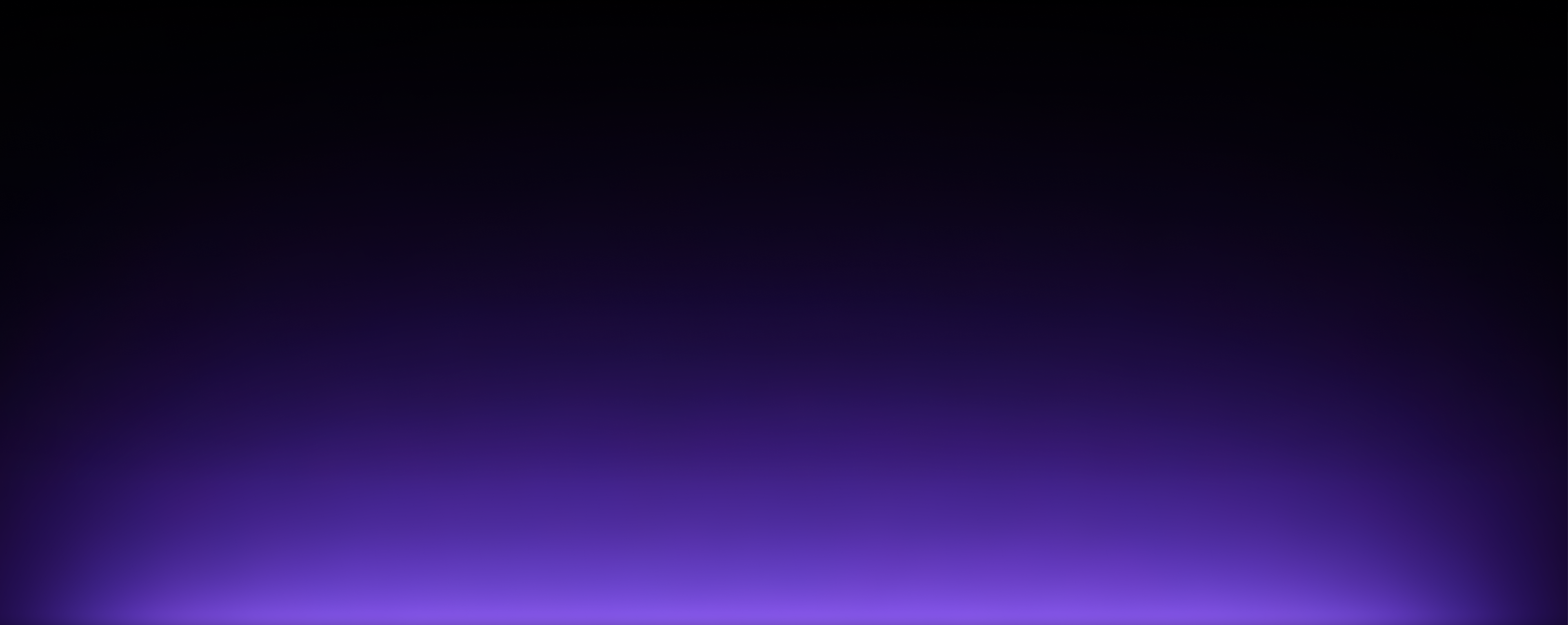 Purple light representing the path from research to reality