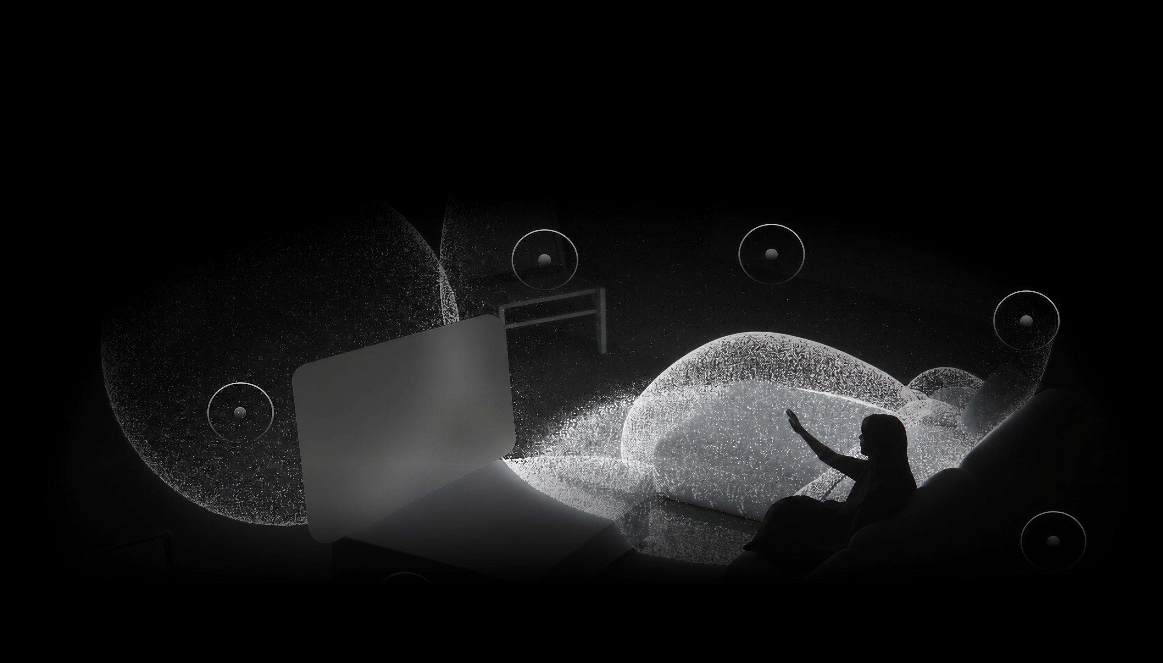 Intelligent devices connected in a physical environment